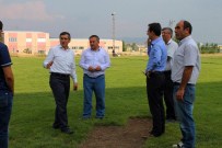 Belediye Başkanı Çibik, İscehisarspor Sahasını İnceledi
