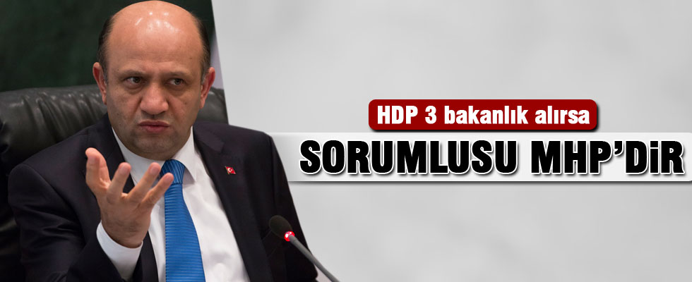 Fikri Işık: Sorumlu MHP'dir