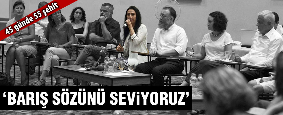 Figen Yüksekdağ ODTÜ'de konuştu