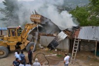 Kahramanmaraş'ta Samanlık Yangını