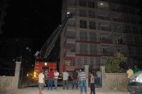 İTFAİYE MERDİVENİ - Sigara İzmariti Yangına Neden Oldu