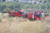 TERMİK SANTRAL - Soma'da Termik Santral Arazisinde Yangın