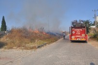 KıZıLPıNAR - Tekirdağ'da Otluk Alanda Yangın