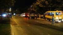 Tekirdağ'da Yolcu Alımı Sırasında 2 Minibüs Çarpıştı Açıklaması 6 Yaralı