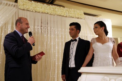 AK Parti Genel Başkan Yardımcısı Soylu, Nikah Şahidi Oldu