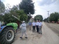 BAHÇEKÖY - Amerikan Beyaz Kelebeği İle Mücadele Sürüyor