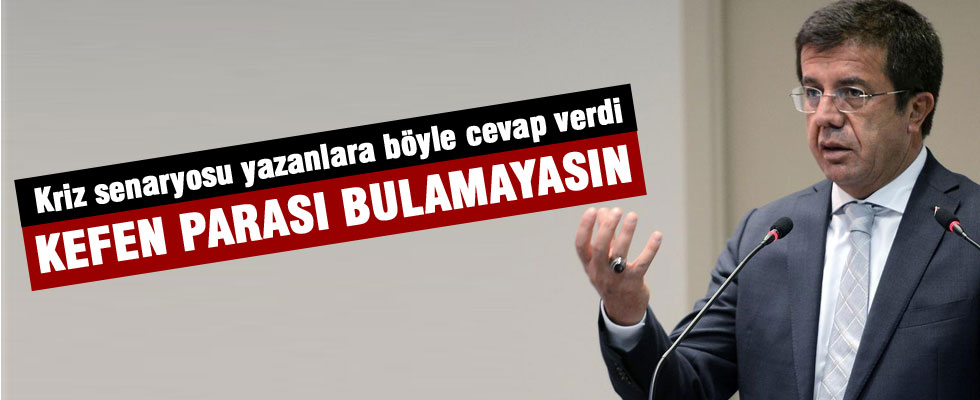 Zeybekci'den beddua, 'Krizlerde kalasın'