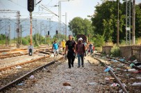 SES BOMBASI - Makedonya'daki Göçmen Krizi