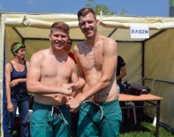 İSMAİL BALABAN - Türk Ve İngiliz Güreşçiler Er Meydanında