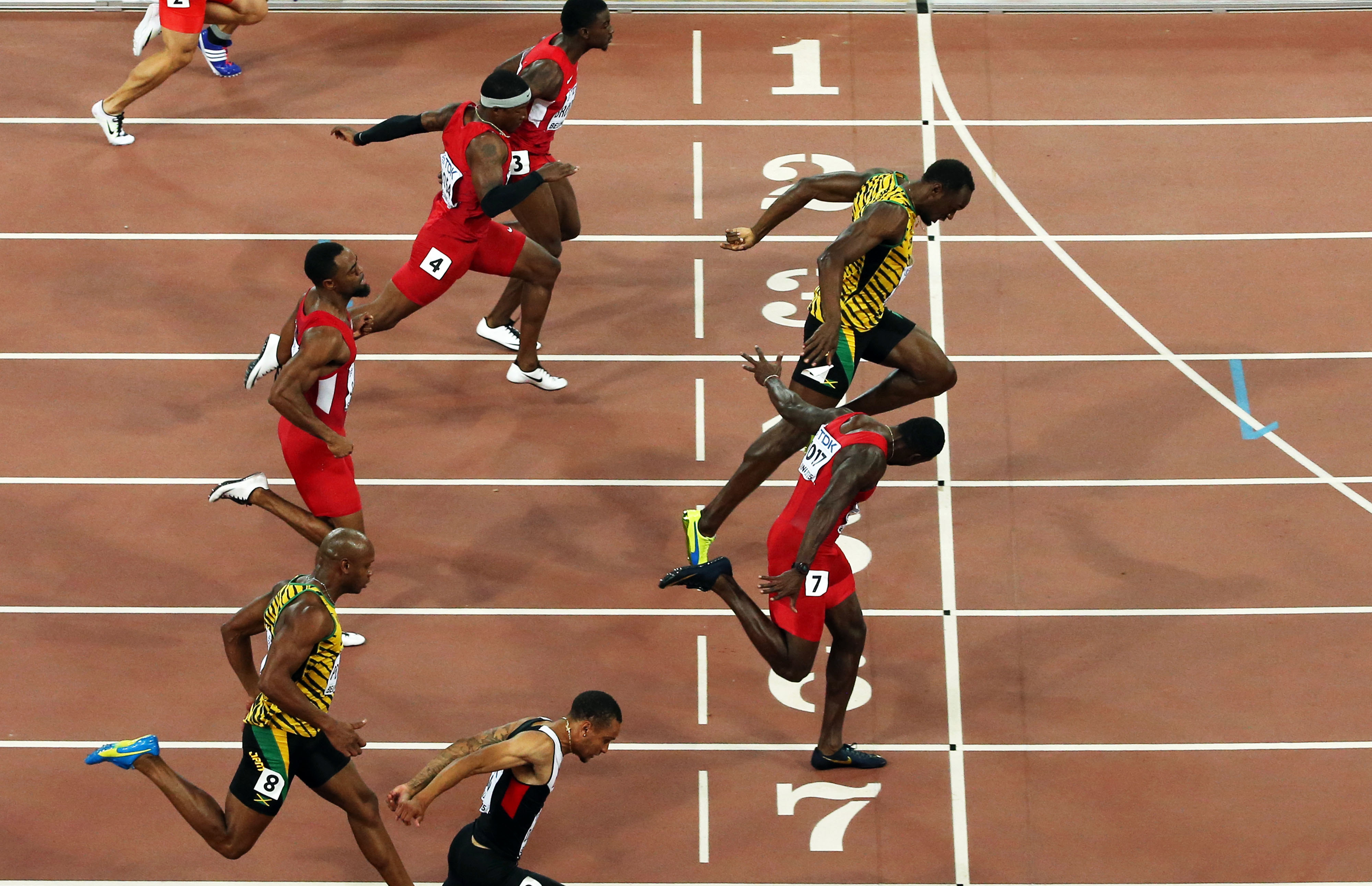 Usain Bolt 9. kez dünya şampiyonu oldu