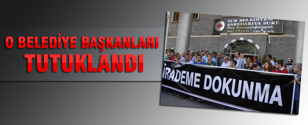 'Öz yönetim' açıklamasına tutuklama