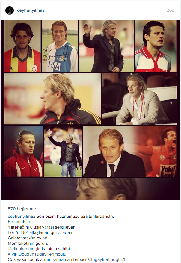 Efsanenin doğum gününde duygusal mesaj