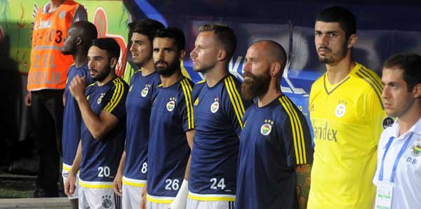 Fenerbahçe'nin yıldızları kulübede