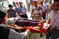 Adıyaman'da Çapa Motoru Şarampole Uçtu Açıklaması 5 Yaralı