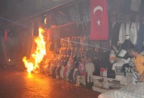 Alanya'da HDP Tabelası Söküldü