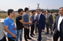 ALI DURSUN - Bolu Valisi Aydın Baruş Ok Attı