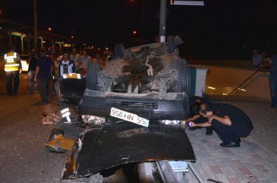 Bursa'da Trafik Kazası Açıklaması 1 Ölü, 3 Yaralı