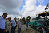 KURUÇEŞME - Mahalle Statüsüne Kavuşan Köy Yolları Sıcak Asfaltla Kaplanıyor