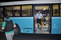 Okmeydanı'nda Yolcu Otobüsüne Molotoflu Saldırı