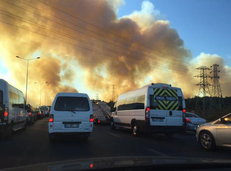 Tuzla Piyade Okulu'nda yangın