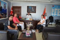METİN YILDIZ - Aliağa Muhtarlar Derneği'nden İlçe Emniyet Müdürüne Ziyaret