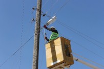 ÇIÇEKTEPE - Suriye Sınırındaki Mahalleler Aydınlatılıyor