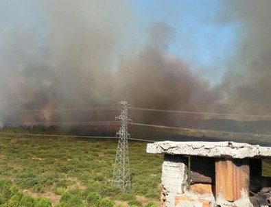 Tuzla Piyade Okulu'nda yangın