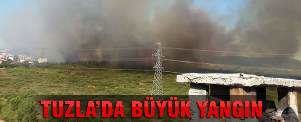 Tuzla Piyade Okulu'nda yangın