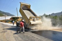 MEHMET TÜRE - Anamur'da Asfalt Yol Çalışmaları Devam Ediyor