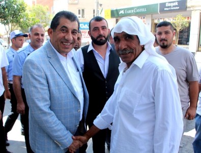 Ceylanpınar Belediye Başkanı Esnaf Ziyaretinde