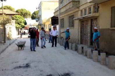 Germencik Belediyesi Yol Ve Kaldırım Çalışmalarına Hız Verdi