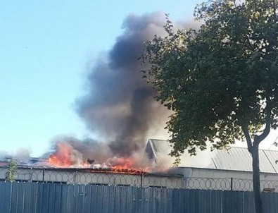 Kumkapı'da büyük yangın