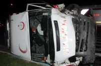 Kahramanmaraş'ta Ambulans İle Otomobil Çarıştı Açıklaması 1 Ölü, 5 Yaralı