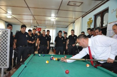 Kaymakam Atmaca İle Başkan Can, Çevik Kuvvet Amirliği'ni Ziyaret Etti