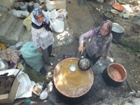 DÖVME - Kışlık Erzaklar Hazırlanıyor