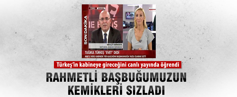 MHP'li Karakaya'dan 'Tuğrul Türkeş' açıklaması