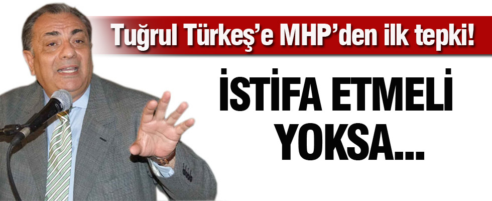 Türkeş'in bakanlık teklifini kabulüne MHP'den ilk tepki