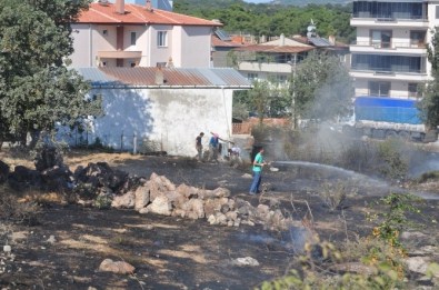 Ayvacık'ta Korkutan Yangın