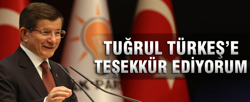 Başbakan Davutoğlu'dan Tuğrul Türkeş açıklaması