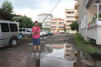 OLTA - Çarşamba'da Yoldaki Çukura 'Oltalı' Protesto