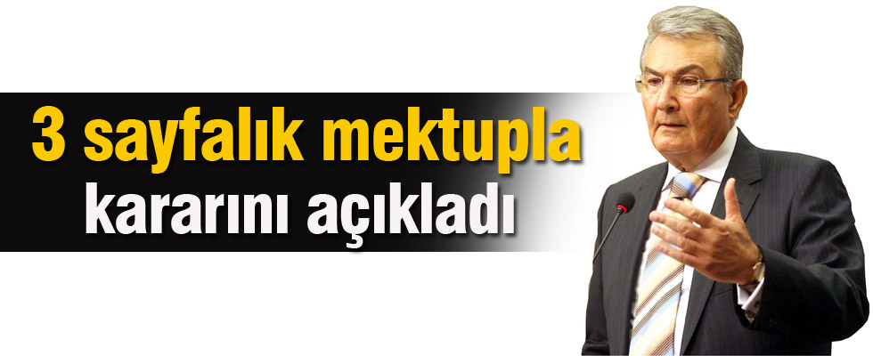 Deniz Baykal Kararını Açıkladı