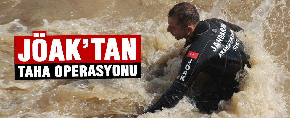 JÖAK timleri minik Taha'yı arıyor