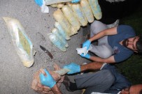 ÜMMET - Otomobilin LPG Tankından 18 Kilo Esrar Çıktı