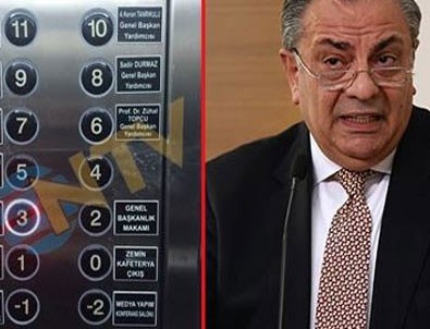 Tuğrul Türkeş'in ismi MHP asansöründen silindi