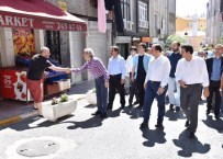 SADRİ ALIŞIK - Başkan Demircan Tomtom Mahallesi Esnafını Ziyaret Etti