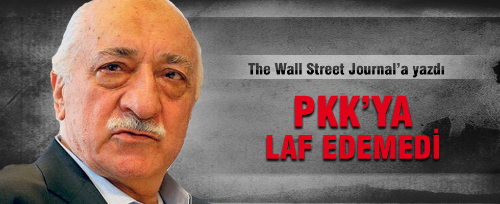 Fethullah Gülen PKK'ya karşı tek bir laf edemedi