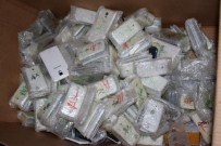KAÇAK CEP TELEFONU - Gaziantep'te Bin 800 Adet Kaçak Telefon Ele Geçirildi