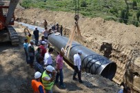 KARACAÖREN - Karacaören 2. Barajı İsale Hattı Çalışmalar Devam Ediyor