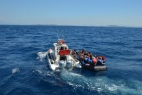 YASSıADA - Marmaris'te 119 Suriyeli Kaçak Göçmen Yakalandı