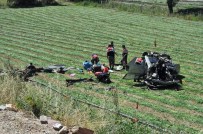 Romanyalı Aile Parçalanan Lüks Cipten Sağ Çıktı